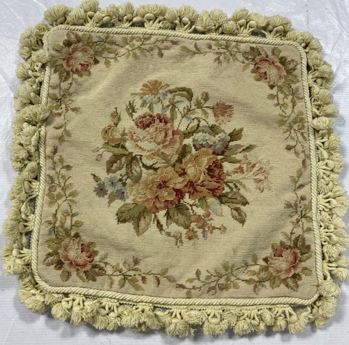 Vintage french needle point - vintage,