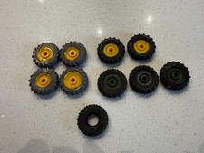 Meccano Small Wheels (including Army) and tyre vintage bundle job lot 