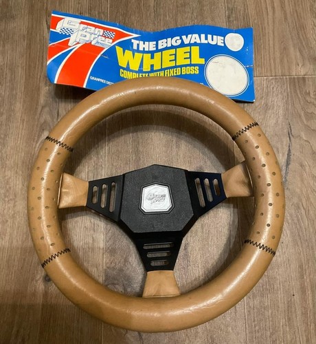 Retro steering wheel 80s 90s - retro,