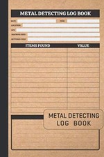 Metal Detecting Log Book Metal