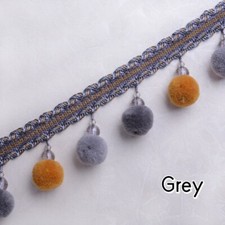 39ft Curtain Tassel Pompom