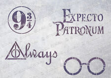 Hogwarts Mix2 STENCIL 3 sizes HM2 Harry Potter Furniture, SUPERIOR 250 MYLAR