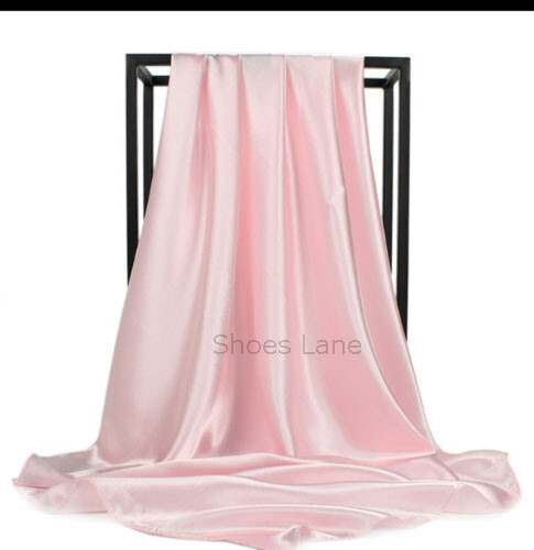 Satin solid plain hijab silk - solid,
