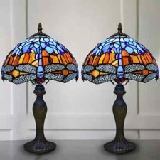 Pair Of 2 Tiffany Blue