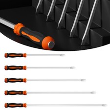 Extra Large Knockable Screwdriver with Extended Rod and PVC Antislip Grip