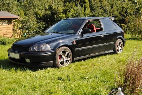 Honda civic roof spoiler - civic, vi
