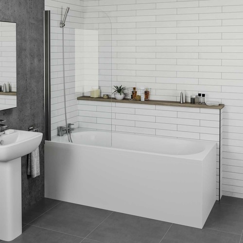 Modern bathroom straight - modern,