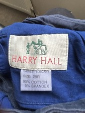 Vintage Harry Hall ‘ Tuscany’ English Riding pants breches 28R Women’s, Navy