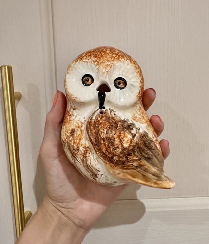 Toni raymond pottery owl wall - raymond,