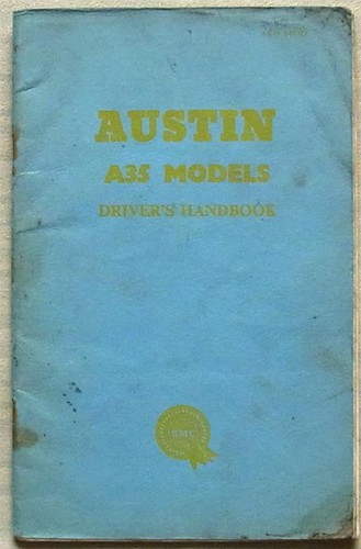Austin a35 models - dr, saloon