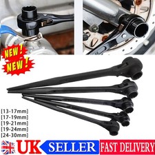 Double socket spanner - spanner, ratchet