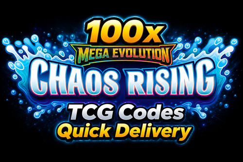 100x pokemon tcg chaos rising - 100x,
