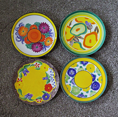 Complete set clarice cliff - complete,