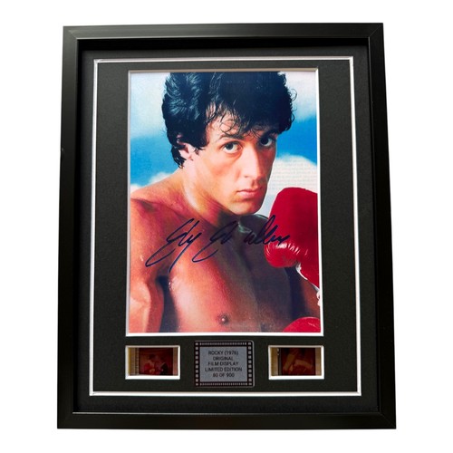 Rocky 1976 film cells framed - film,