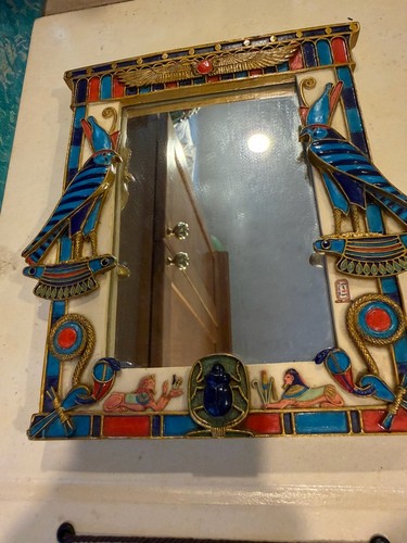 Signed egyptian enamel - signed,