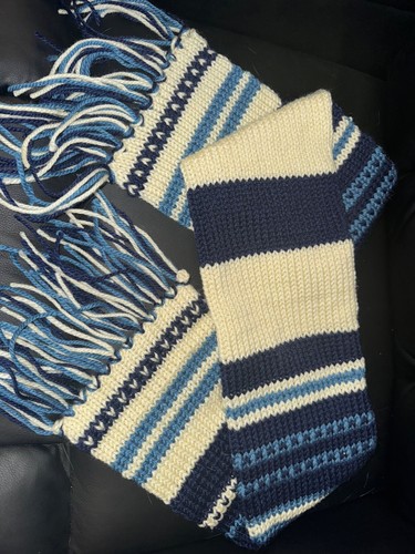 Hand knitted alpaca wool - knitted,
