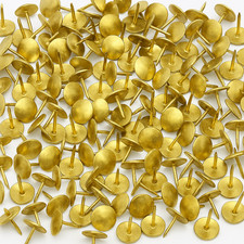 Brass Drawing Pins 100 Pack
