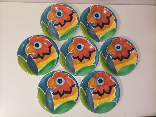 Hand painted parrot - hand, bird