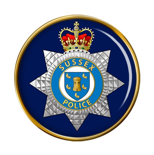 Sussex police pin - sussex, badge