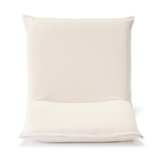 Muji Seat Chair Large Size Kinari Washed Cotton Canvas Memory Foam Creation
