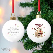 Personalised Boofle Christmas