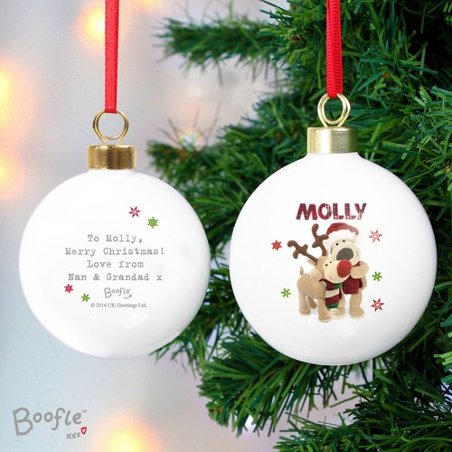 Personalised boofle christmas - boofle,