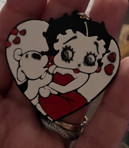 Betty boop keyring - boop,