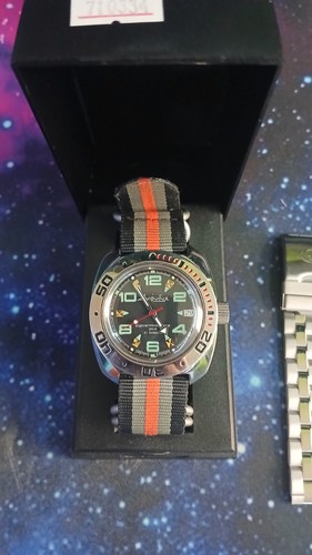 Vostok amphibia diver watch - vostok,