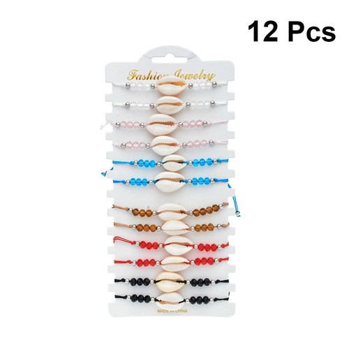 12pcs reusable shell bracelet - 12pcs,