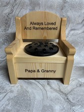 Wooden Memorial Bench