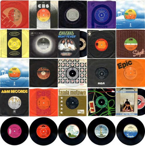 1970s 70s singles vinyl - 7",