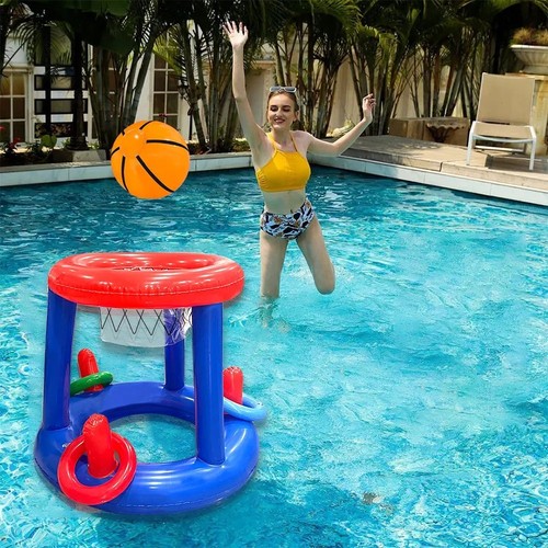 Inflatable basketball hoop set - inflatable,