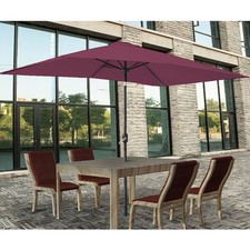 2x3m Rectangle Garden Parasol