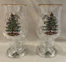 Spode Christmas Tree Set Of 2