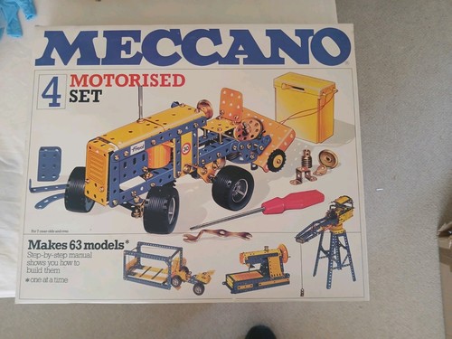 Vintage meccano motorised set - vintage,