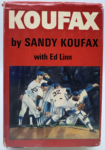 1966 signed sandy - koufax, book