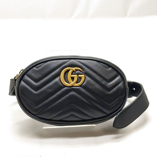 Gucci waist pouch black - gucci,