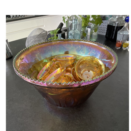 Amber iridescent carnival - iridescent,