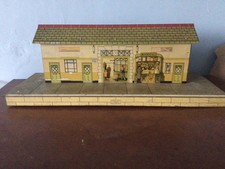 vintage hornby o gauge Tin Plate Station