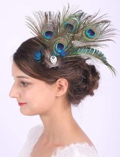 Bridal Feather Hair Clip