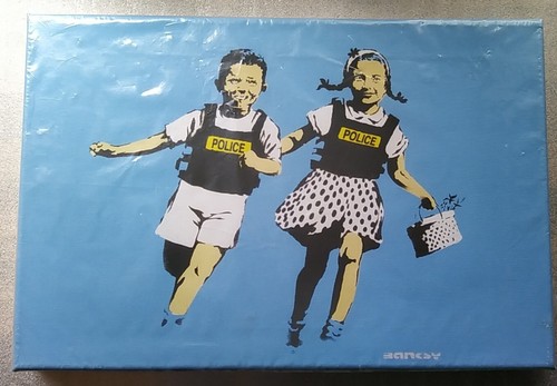 Banksy jack jill police - jack,