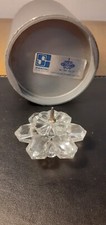 SWAROVSKI SNOWFLAKE CANDLE HOLDER 7600 NR 101.PERFECT COND.