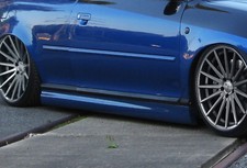 Bi Design side sills skirts sideskirts ABS for Opel Corsa B