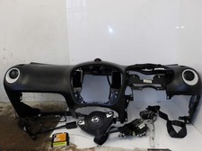 NISSAN JUKE ACENTA DIG-T E5 MK1 F15 14-18 AIRBAG KIT COMPLETE W/ DASHBOARD