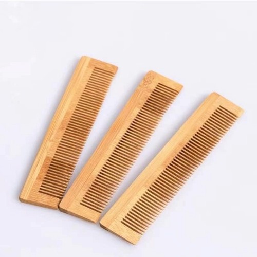 Bamboo wood comb - bamboo,
