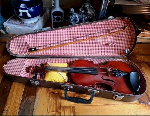 Vintage soviet ussr violin - vintage,