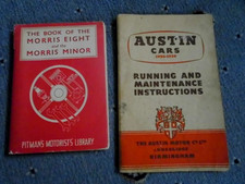 THE BOOK OF THE MORRIS EIGHT AND THE MORRIS MINOR / AUSTIN CARS 1936-1939 :BOOKS
