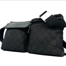 GUCCI GG Canvas Waist Belt Bag