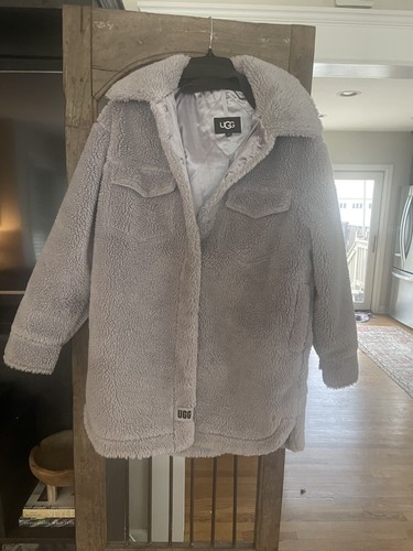 Ugg lavender sherpa teddy - , coat