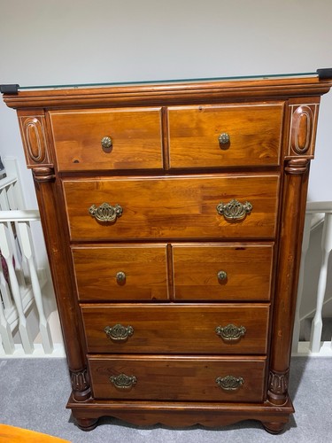 Solid mahogany vintage piece - mahogany,